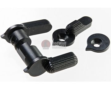 G&P Tokyo Marui MWS GBBR Airsoft Ambi Safety Selector - Black 0