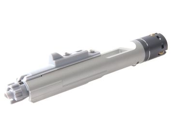 G&P MWS Forged Aluminum Complete Bolt Carrier Group Set for Tokyo Marui Buffer Tube - Silver 0