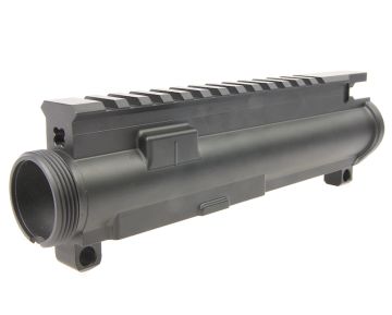 G&P MWS Forged Aluminum M4 Upper Receiver w/ Hopup Chamber(Cerakote Black Finish)for Marui M4A1 MWS GBBR 0