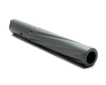 Nine Ball Flute Twisted Outer Barrel Tokyo Marui Hi-CAPA 5.1 GBB Airsoft - Gun Metallic 0
