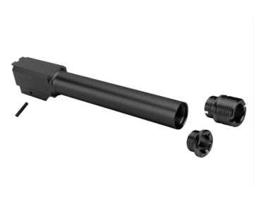 Nine Ball Non-Recoil 2 Way Outer Barrel w/ 14mm CCW Adapter for SIG Sauer M17 P320 GBB Airsoft - BK 0