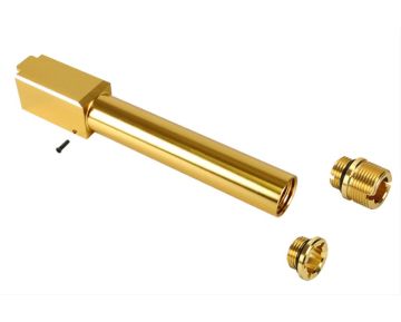Nine Ball Non-Recoil 2 Way Outer Barrel w/ 14mm CCW Adapter for Umarex (VFC) G17 Gen 4 GBB Airsoft - GD 0