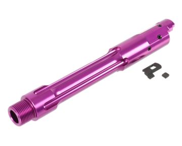 Nine Ball Tokyo Marui Hi Capa 5.1 GBB TDC Threaded Outer Barrel - Purple 0