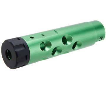 Narcos Airsoft Action Army AAP 01 Front Barrel Kit (Type 1) (CNC Aluminum 6061) - Green 0