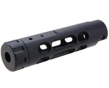 Narcos Airsoft Action Army AAP 01 Front Barrel Kit (Type 2) (CNC Aluminum 6061) - Black 0