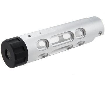 Narcos Airsoft Action Army AAP 01 Front Barrel Kit (Type 2) (CNC Aluminum 6061) - Silver 0