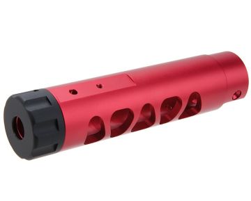 Narcos Airsoft Action Army AAP 01 Front Barrel Kit (Type 3) (CNC Aluminum 6061) - Red 0