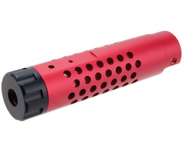 Narcos Airsoft Action Army AAP 01 Front Barrel Kit (Type 4) (CNC Aluminum 6061) - Red 0