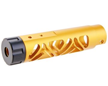 Narcos Airsoft Action Army AAP 01 Front Barrel Kit (Type 6) (CNC Aluminum 6061) - Gold 0