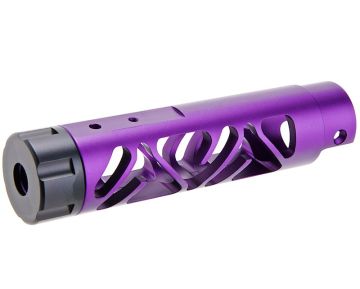 Narcos Airsoft Action Army AAP 01 Front Barrel Kit (Type 6) (CNC Aluminum 6061) - Purple 0
