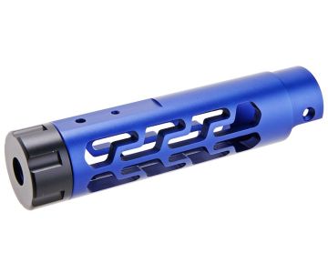 Narcos Airsoft Action Army AAP 01 Front Barrel Kit (Type 7) (CNC Aluminum 6061) - Blue 0