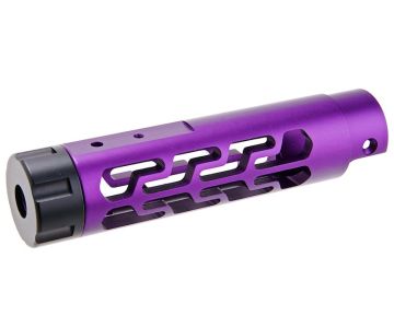 Narcos Airsoft Action Army AAP 01 Front Barrel Kit (Type 7) (CNC Aluminum 6061) - Purple 0