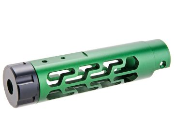 Narcos Airsoft Action Army AAP 01 Front Barrel Kit (Type 7) (CNC Aluminum 6061) - Green 0