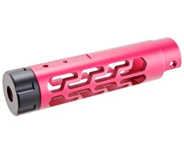 Narcos Airsoft Action Army AAP 01 Front Barrel Kit (Type 7) (CNC Aluminum 6061) - Pink 0