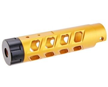 Narcos Airsoft Action Army AAP 01 Front Barrel Kit (Type 8) (CNC Aluminum 6061) - Gold 0