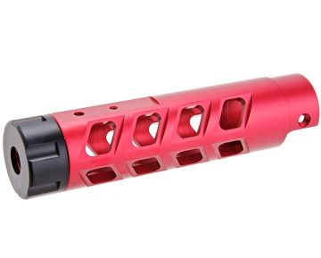 Narcos Airsoft Action Army AAP 01 Front Barrel Kit (Type 8) (CNC Aluminum 6061) - Red 0