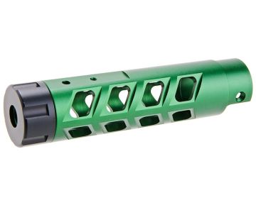 Narcos Airsoft Action Army AAP 01 Front Barrel Kit (Type 8) (CNC Aluminum 6061) - Green 0
