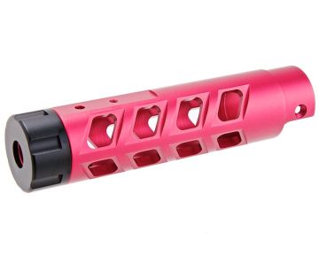 Narcos Airsoft Action Army AAP 01 Front Barrel Kit (Type 8) (CNC Aluminum 6061) - Pink 0