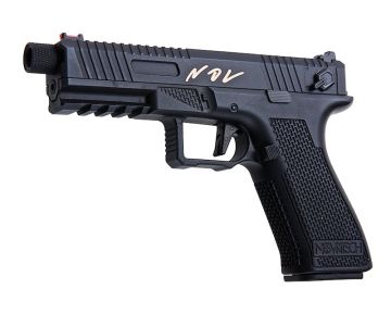 Novritsch SSE18 Full Auto / Semi AEP Airsoft Pistol - Black (Gen 2) (Signed by Novritsch) 0