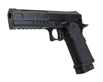 Novritsch SSP2 Green Gas Airsoft Pistol - Black 0