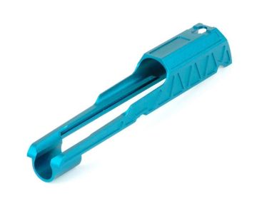Novritsch SSP5 GBB Custom CNC Back Slide V1 - Light Blue 0