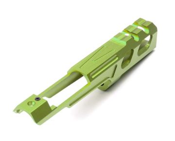 Novritsch SSP5 GBB Custom CNC Front Slide V1 - Light Green (6 inch) 0