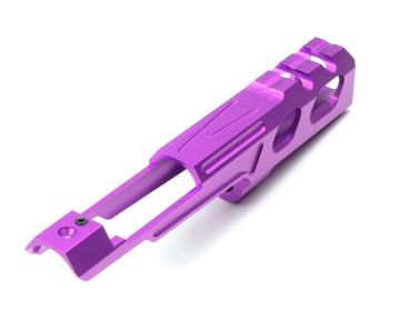 Novritsch SSP5 GBB Custom CNC Front Slide V1 - Purple (6 inch) 0