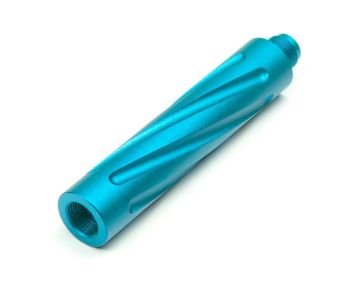 Novritsch SSP5 GBB Custom CNC Outer Barrel - Light Blue (6 inch) 0