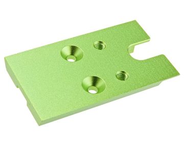 Novritsch SSP5 Premium Red Dot Plate - Light Green 0