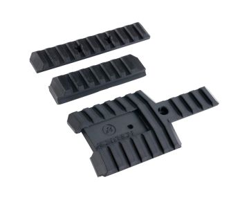 ACETECH Volcano Grenade Launcher P Rails Set (Y-Shape,  Male to Male, Extended) - Black 1