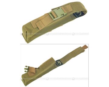 PANTAC Single Pop Flare Pouch (Khaki / CORDURA)  0