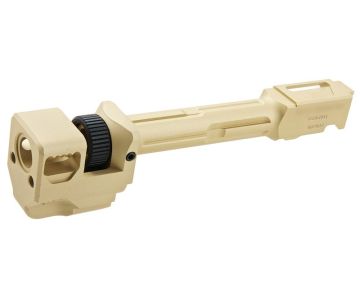 Pro Arms Killer Style Threaded Outer Barrel w/ Compensator for VFC G19x / G19 Gen4 / G45 - GD (14mm CCW) 0