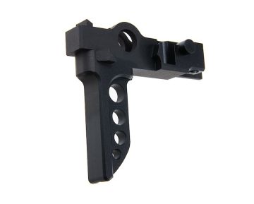 Revanchist Airsoft Flat Trigger Type A for Tokyo Marui M4 MWS GBBR- BK 0