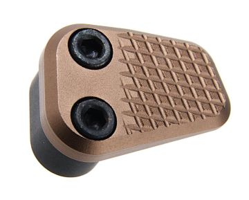 Revanchist Airsoft Tokyo Marui MWS GBBR Airsoft Mag Release - Tan 0