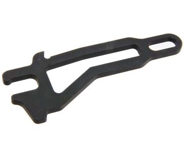 Revanchist Airsoft Tokyo Marui M4 MWS GBBR Ultra Lightweight Bolt Stop Plate (Black) 0