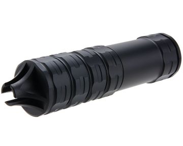 Revanchist Airsoft JK Style 14mm CCW Dummy Silencer (Type A - BK) 0