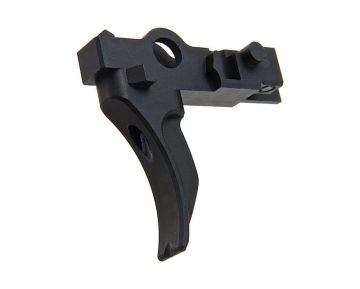 Revanchist Airsoft M4 Trigger (Type A, Curved ) for Tokyo Marui M4 MWS GBBR Airsoft  - Black 0