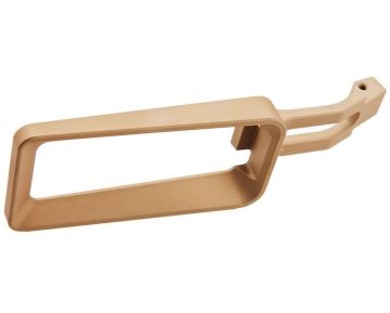 Revanchist Airsoft Tokyo Marui M4 MWS GBB Integral Trigger Guard Magwell (V2) (Aluminum, Tan) 0