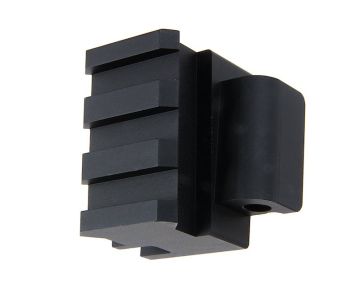 Revanchist Airsoft M1913 Adaptor for LCT / GHK AK Folding Stock Series - Black 0
