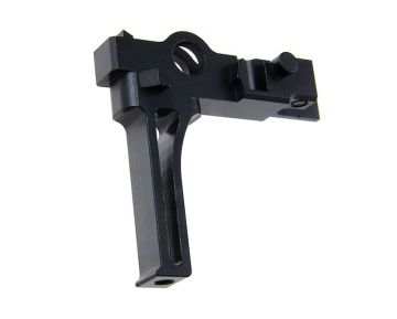 Revanchist Airsoft Flat Trigger (Type C) for Tokyo Marui M4 MWS GBBR - Black 0