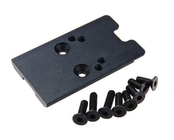 Revanchist Airsoft Novritsch SSP5 GBB Airsoft Red Dot Plate (RMR and Vector Type) - Black 0