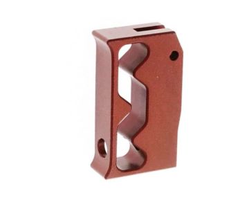 Revanchist Airsoft Hi Capa Flat Trigger (Type A, Aluminum, Red) 0
