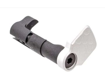 Revanchist Airsoft Hi Capa Mag Release Set (Type A, Aluminum, Silver) 0