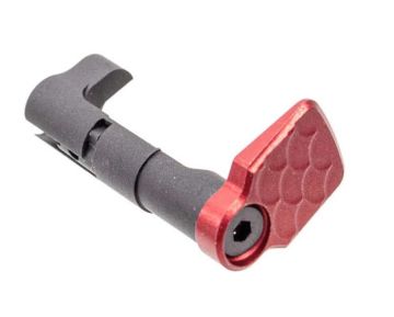 Revanchist Airsoft Hi Capa Mag Release Set (Type A, Aluminum, Red) 0