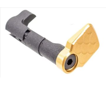 Revanchist Airsoft Hi Capa Mag Release Set (Type A, Aluminum, Gold) 0