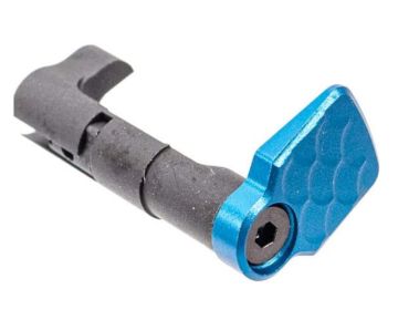 Revanchist Airsoft Hi Capa Mag Release Set (Type A, Aluminum, Blue) 0
