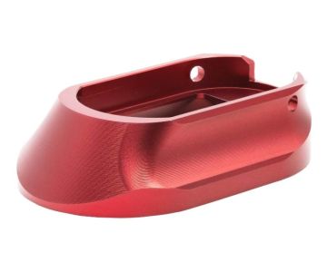 Revanchist Airsoft Hi Capa GBB Magwell (XL) - Aluminum, Red 0
