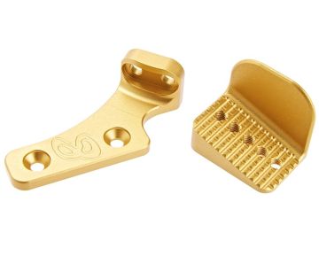 Revanchist Airsoft Tokyo Marui Hi Capa GBB Adjustable Thumb Rest (INF Style) - Gold 0