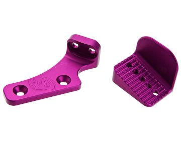 Revanchist Airsoft Tokyo Marui Hi Capa GBB Adjustable Thumb Rest (INF Style) - Purple 0