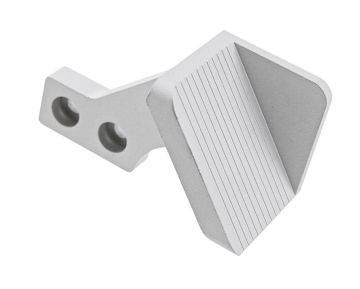 Revanchist Airsoft Hi Capa GBB Limcat Style Thumb Rest - Silver 0